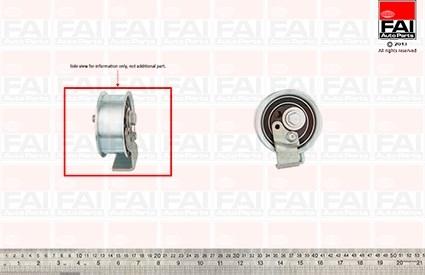 FAI AutoParts T9365 - Tensioner Pulley, timing belt autospares.lv