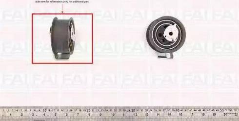 FAI AutoParts T9363 - Tensioner Pulley, timing belt autospares.lv