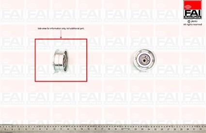 FAI AutoParts T9307 - Tensioner Pulley, timing belt autospares.lv