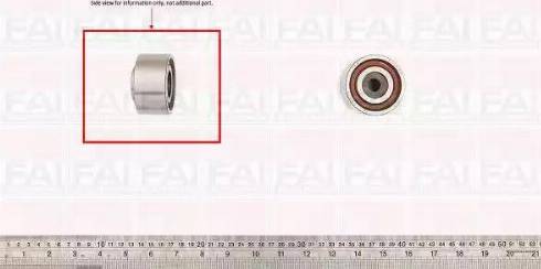 FAI AutoParts T9337 - Deflection / Guide Pulley, timing belt autospares.lv