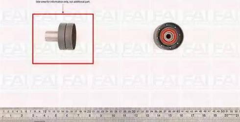 FAI AutoParts T9324 - Deflection / Guide Pulley, timing belt autospares.lv