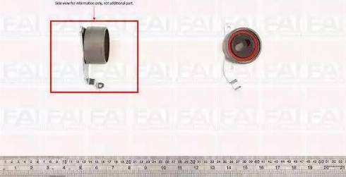 FAI AutoParts T9325 - Tensioner Pulley, timing belt autospares.lv