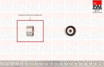 FAI AutoParts T9326 - Deflection / Guide Pulley, timing belt autospares.lv