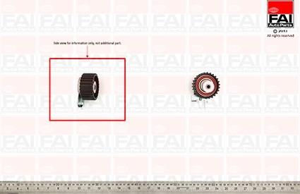 FAI AutoParts T9298 - Tensioner Pulley, timing belt autospares.lv