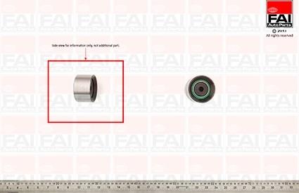 FAI AutoParts T9281 - Deflection / Guide Pulley, timing belt autospares.lv