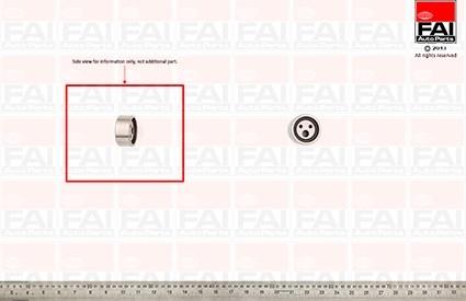 FAI AutoParts T6085 - Tensioner Pulley, timing belt autospares.lv