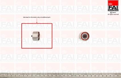 FAI AutoParts T1164 - Deflection / Guide Pulley, timing belt autospares.lv