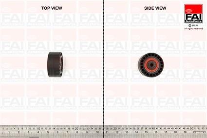 FAI AutoParts T1161 - Deflection / Guide Pulley, timing belt autospares.lv