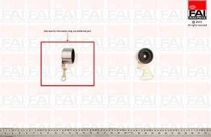 FAI AutoParts T3558 - Tensioner Pulley, timing belt autospares.lv