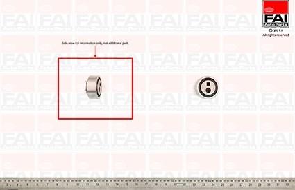 FAI AutoParts T2919 - Tensioner Pulley, timing belt autospares.lv