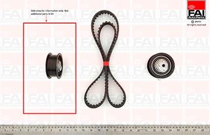 FAI AutoParts TBK96 - Timing Belt Set autospares.lv