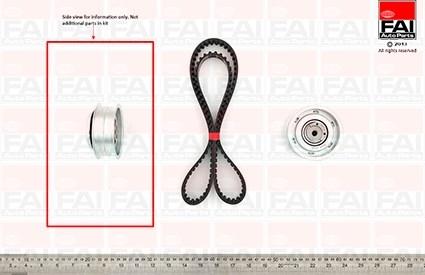 FAI AutoParts TBK90 - Timing Belt Set autospares.lv