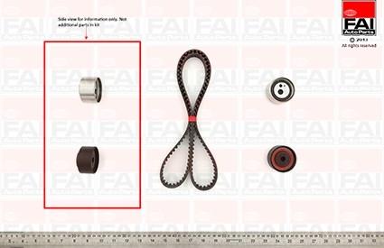 FAI AutoParts TBK418 - Timing Belt Set autospares.lv