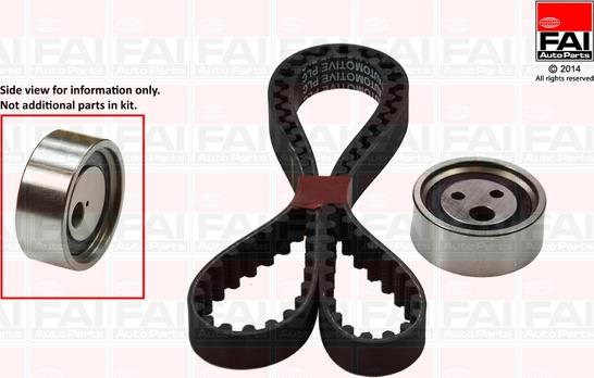 FAI AutoParts TBK484 - Timing Belt Set autospares.lv