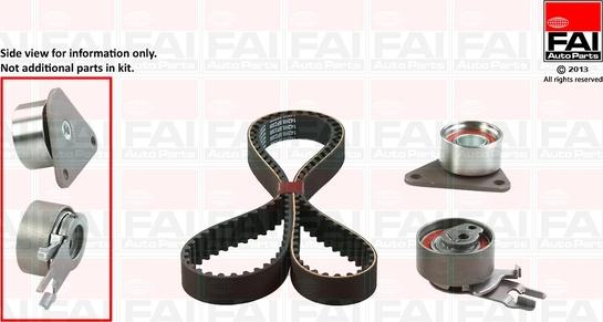 FAI AutoParts TBK478 - Timing Belt Set autospares.lv