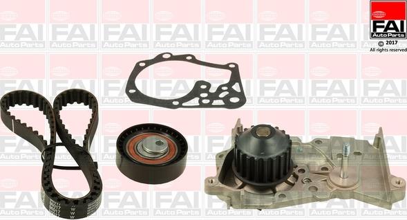 FAI AutoParts TBK536-6609 - Water Pump & Timing Belt Set autospares.lv