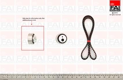 FAI AutoParts TBK09 - Timing Belt Set autospares.lv