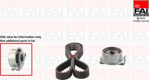 FAI AutoParts TBK195 - Timing Belt Set autospares.lv