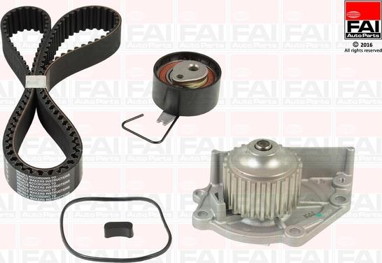 FAI AutoParts TBK155-2743 - Water Pump & Timing Belt Set autospares.lv