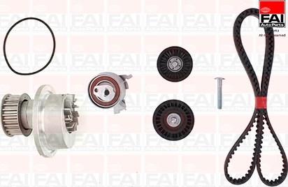 FAI AutoParts TBK156-3084 - Water Pump & Timing Belt Set autospares.lv