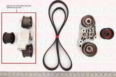 FAI AutoParts TBK112 - Timing Belt Set autospares.lv