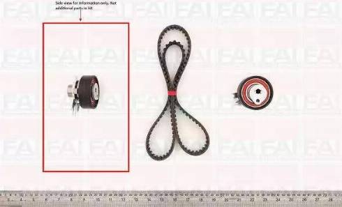 FAI AutoParts TBK120 - Timing Belt Set autospares.lv