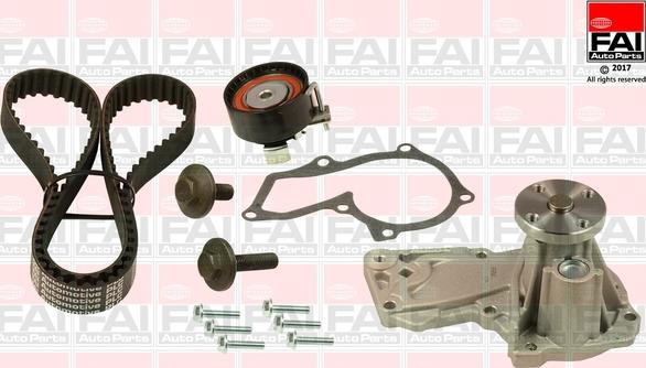 FAI AutoParts TBK177-6409 - Water Pump & Timing Belt Set autospares.lv