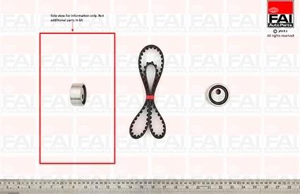 FAI AutoParts TBK88 - Timing Belt Set autospares.lv