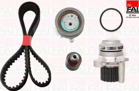 FAI AutoParts TBK345-6438 - Water Pump & Timing Belt Set autospares.lv