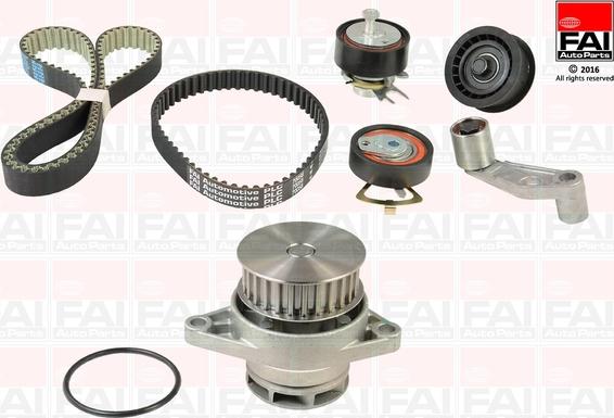 FAI AutoParts TBK346-6334 - Water Pump & Timing Belt Set autospares.lv