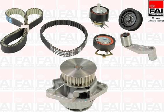 FAI AutoParts TBK346-6210 - Water Pump & Timing Belt Set autospares.lv