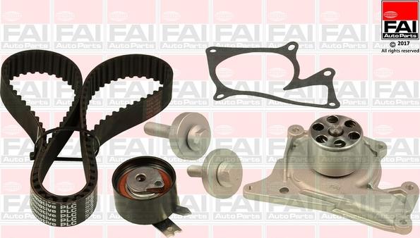 FAI AutoParts TBK357-6515 - Water Pump & Timing Belt Set autospares.lv