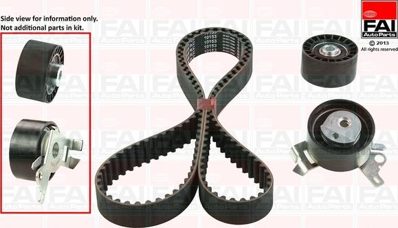 FAI AutoParts TBK369 - Timing Belt Set autospares.lv