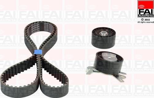 FAI AutoParts TBK255 - Timing Belt Set autospares.lv