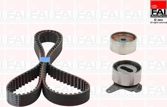 FAI AutoParts TBK262 - Timing Belt Set autospares.lv