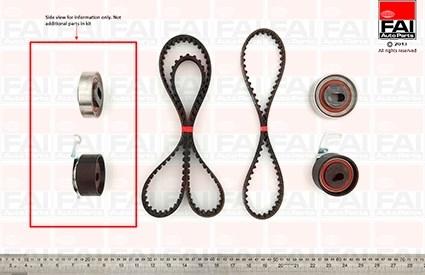 FAI AutoParts TBK200 - Timing Belt Set autospares.lv