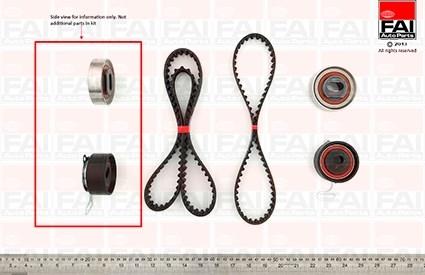 FAI AutoParts TBK201 - Timing Belt Set autospares.lv