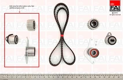 FAI AutoParts TBK217 - Timing Belt Set autospares.lv