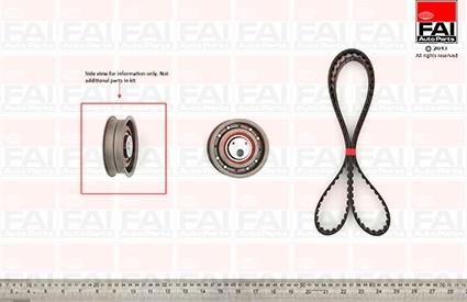 FAI AutoParts TBK21 - Timing Belt Set autospares.lv