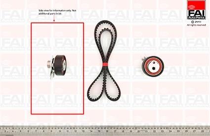 FAI AutoParts TBK76 - Timing Belt Set autospares.lv