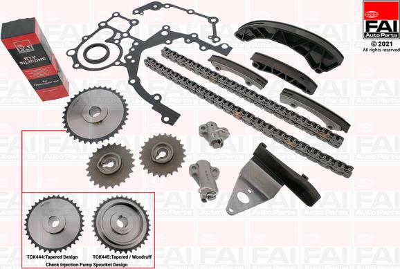 FAI AutoParts TCK444 - Timing Chain Kit autospares.lv