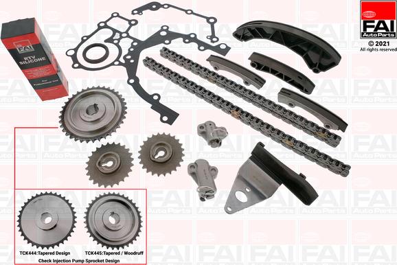 FAI AutoParts TCK445 - Timing Chain Kit autospares.lv