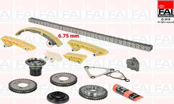 FAI AutoParts TCK47 - Timing Chain Kit autospares.lv