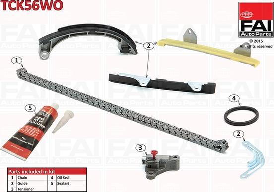 FAI AutoParts TCK56WO - Timing Chain Kit autospares.lv