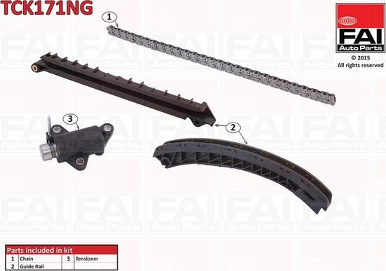 FAI AutoParts TCK171NG - Timing Chain Kit autospares.lv