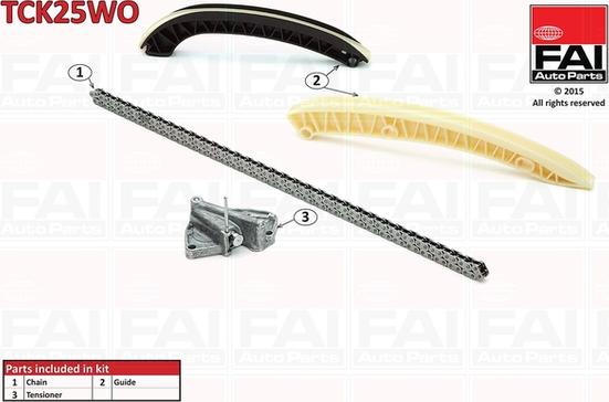 FAI AutoParts TCK25WO - Timing Chain Kit autospares.lv