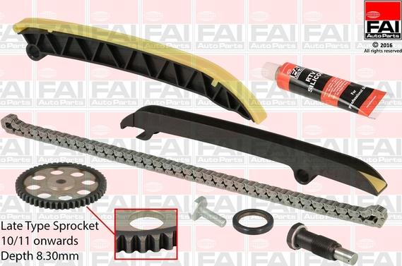 FAI AutoParts TCK208L - Timing Chain Kit autospares.lv