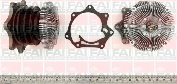 FAI AutoParts WP6314 - Water Pump autospares.lv