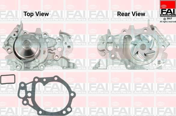 FAI AutoParts WP6326 - Water Pump autospares.lv