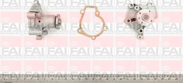 FAI AutoParts WP6216 - Water Pump autospares.lv